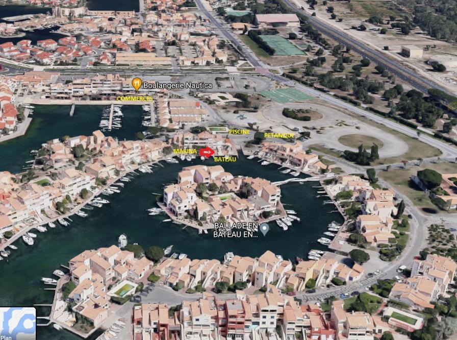 Marina Les Pieds Dans L Eau Appartement Le Barcarès Buitenkant foto