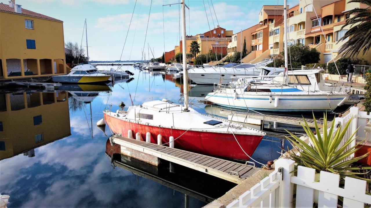 Marina Les Pieds Dans L Eau Appartement Le Barcarès Buitenkant foto